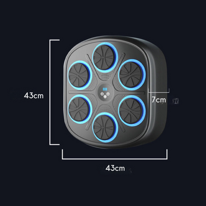 Máquina de boxeo con guantes de regalo